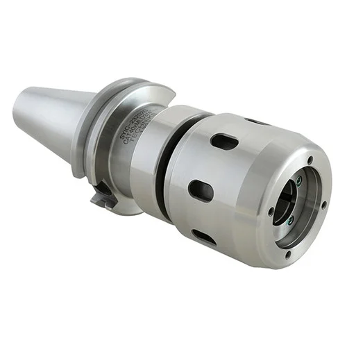 Techniks 23218G | CAT50 Taper x 1" Size x 2.360" Diameter x 4" Projection Length Tool Steel Milling Chuck