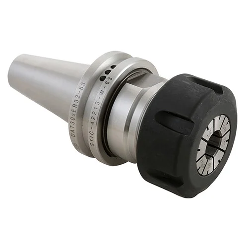 Techniks 42407-W | ISO30 Taper x 50.00mm Diameter x 50.00mm Shank x 100.00mm Projection Length ER11 Mini Nut Collet Chuck