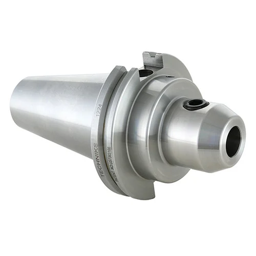 Techniks 44.653.61.400 | CAT50 Taper x 0.625" Size x 2.750" Diameter x 4" Projection Length x 8" OAL Steel DualDRIVE End Mill Holder