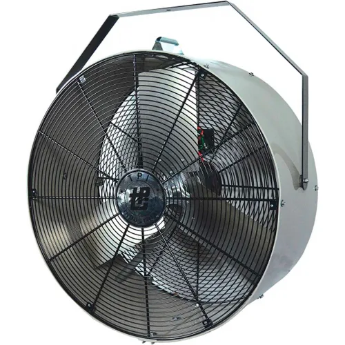 TPI 24" Portable Mini Blower Wall/Ceiling Mount Fans, 3,000 CFM, 1/4 HP, 1 Phase