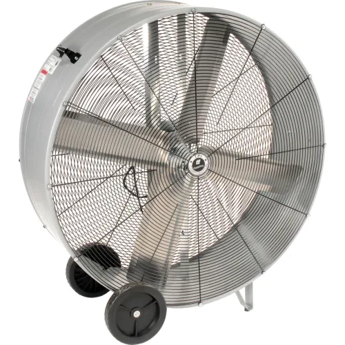 TPI 42" Portable Barrel Fan Belt Drive 1/2 HP 7600 CFM