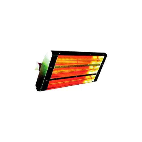 TPI 90° 3-Lamp Symmetrical Infrared Heater 22390THSS208V - 4800W 208V Silver
