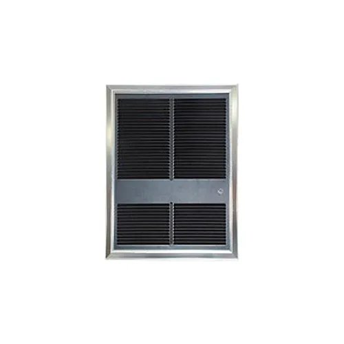 TPI Commercial Fan Forced Wall Heater W/ Tamperproof Thermostat, 240V, 3000 Watt