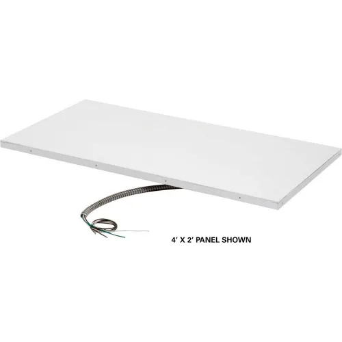 TPI Radiant Ceiling Panel CP802 24"L x 24"W 250W 208V