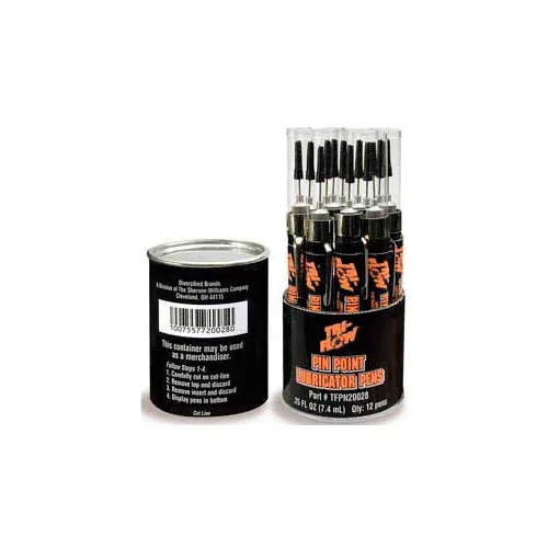 Tri-Flow Industrial Lubricant, Pinpoint Lubricator W/ Merchandiser - TFPN20028 - Pkg Qty 12