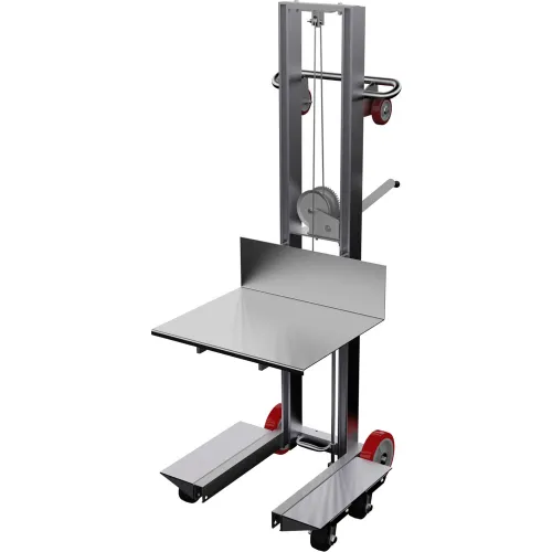 Vestil Aluminum Lite Load Lift ALLW-2420-4SFL - Winch Operation