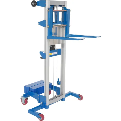 Vestil Hand Operated Counterbalanced Lift Truck A-LIFT-CB-HP 400 Lb. Straddle Legs