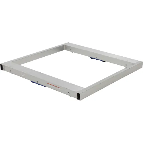 Vestil Pallet Dolly DOL-4848-10T 48"L x 48"W 8000 Lb. Capacity Tilt Rollers