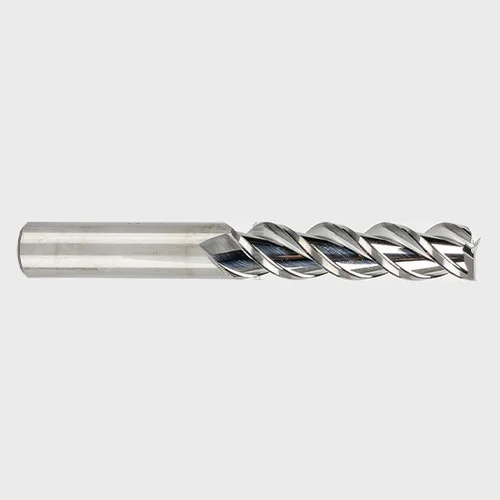 YG1 36595 | 5/8" Diameter x 5/8" Shank x 2-1/2" LOC x 5" OAL x 45 Degree Helix Angle 3 Flute Bright Coated Carbide E5982 Square End Mill